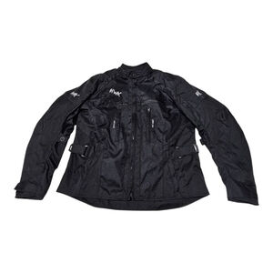 HWK Womens Motorcycle Jacket XXL Detachable Lining CE Armor